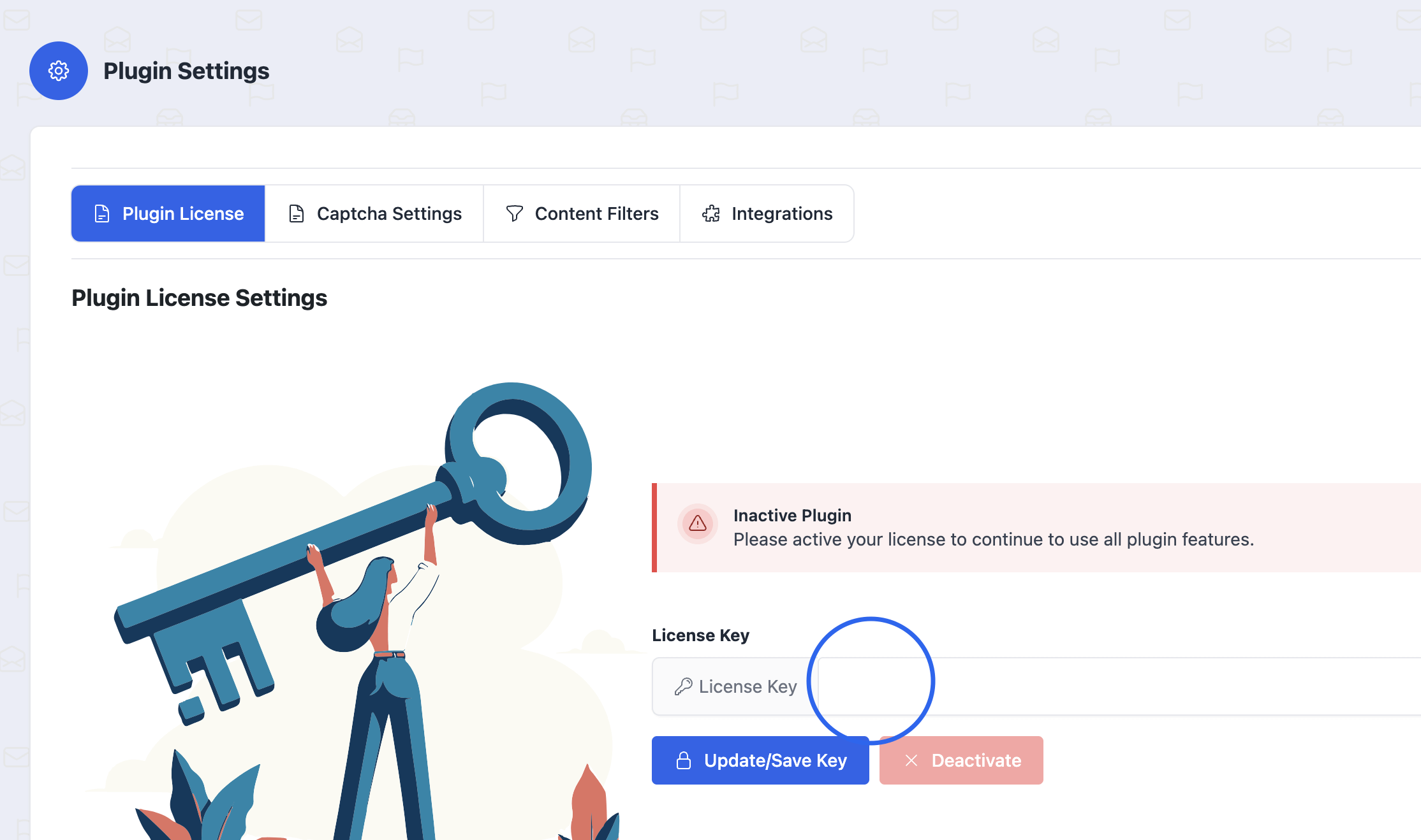 Find Settings Button